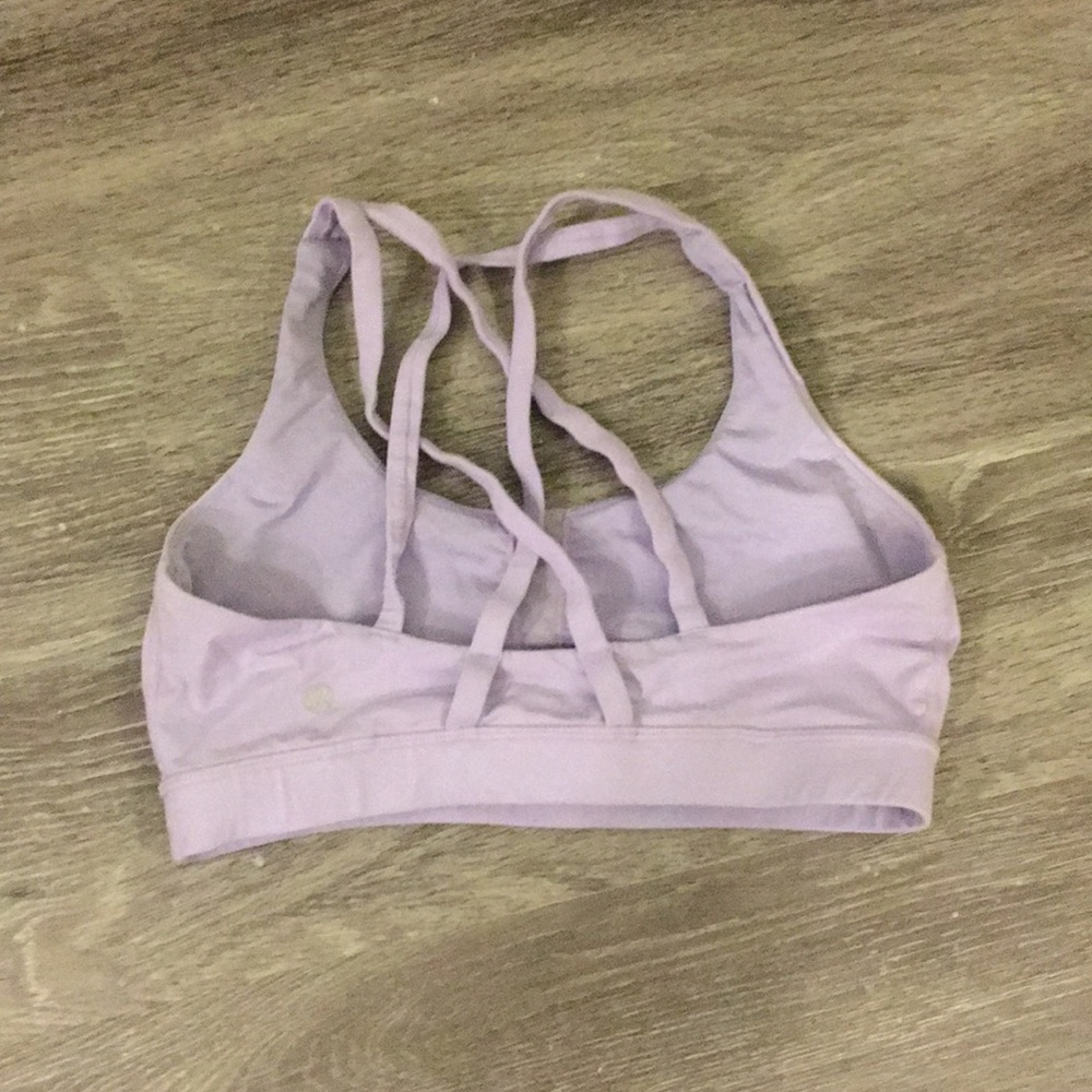Lavender lululemon sports bra